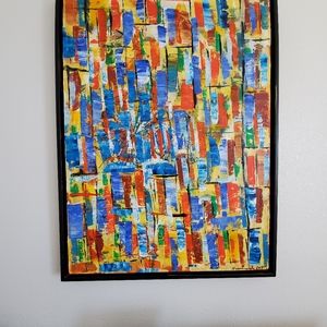 Abstract Expressionist Susanmalinda Multicolor Wall Art